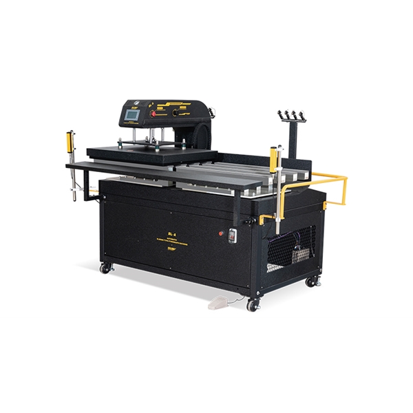 Automatic up sliding eight arm hot stamping machine